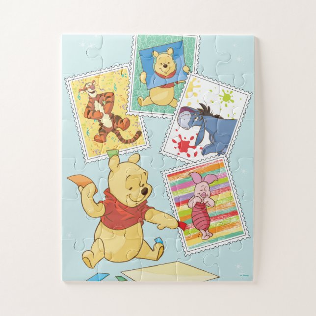 Winnie the Pooh Sticker Pals Jigsaw Puzzle (Vertical)