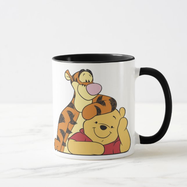 Winnie The Pooh Tigger and Pooh Best Friends Mug (Right)
