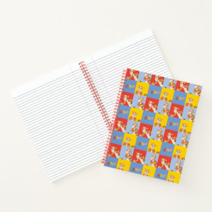 Winnie the Pooh   Tigger Bright Mosaic Pattern Notebook