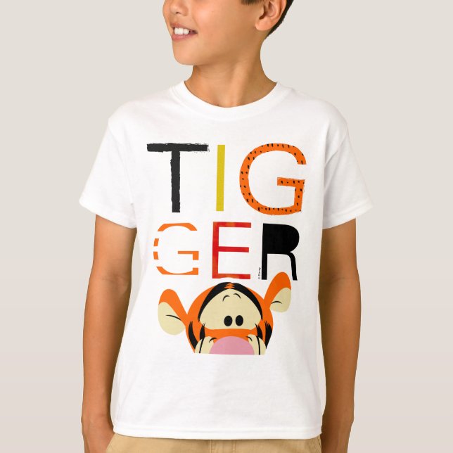 Winnie the Pooh - Tigger Editorial T-Shirt (Front)