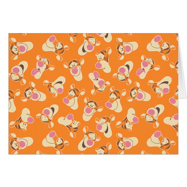 Winnie the Pooh | Tigger Faces Pattern (Front Horizontal)
