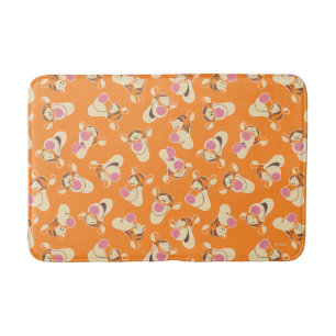 Winnie the Pooh   Tigger Faces Pattern Bath Mat