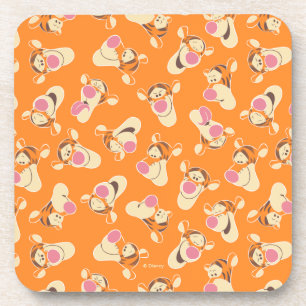 Winnie the Pooh   Tigger Faces Pattern Coaster
