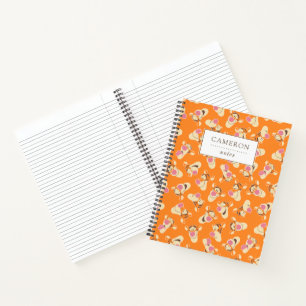 Winnie the Pooh   Tigger Faces Pattern Notebook