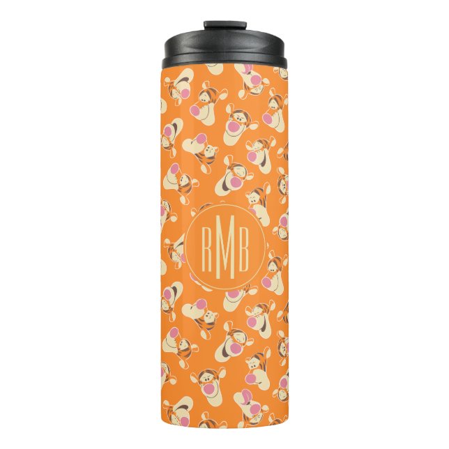 Winnie the Pooh | Tigger Faces Pattern Thermal Tumbler (Front)
