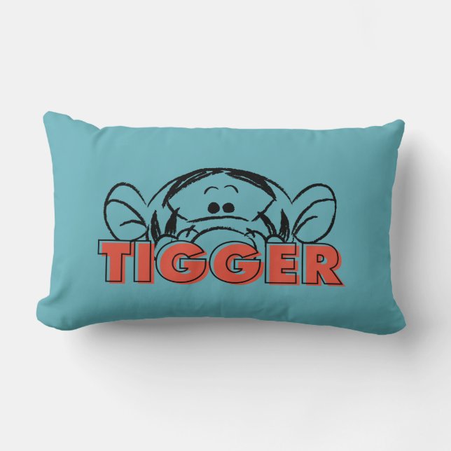 Winnie the Pooh | Tigger Peek-A-Boo Lumbar Pillow (Front)