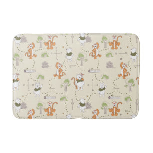 Winnie the Pooh   Tigger & Pooh Forest Pattern Bath Mat