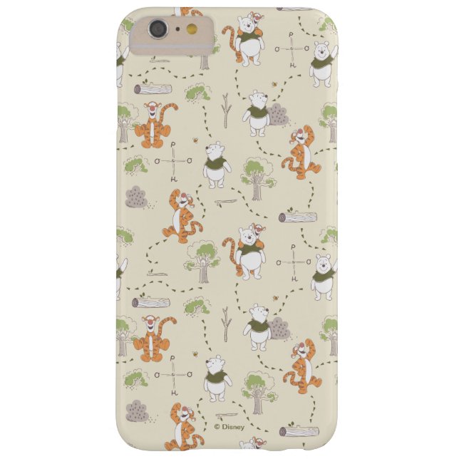 Winnie the Pooh | Tigger & Pooh Forest Pattern Case-Mate iPhone Case (Back)