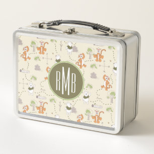 Winnie the Pooh   Tigger & Pooh Forest Pattern Metal Lunch Box