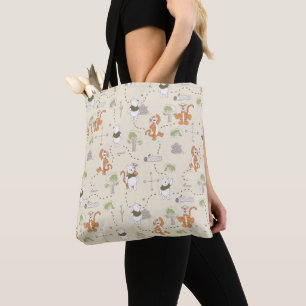 Winnie the Pooh   Tigger & Pooh Forest Pattern Tote Bag