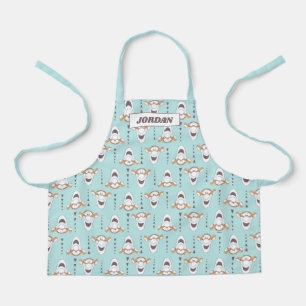 Winnie the Pooh   Tigger Triangle Pastel Pattern Apron