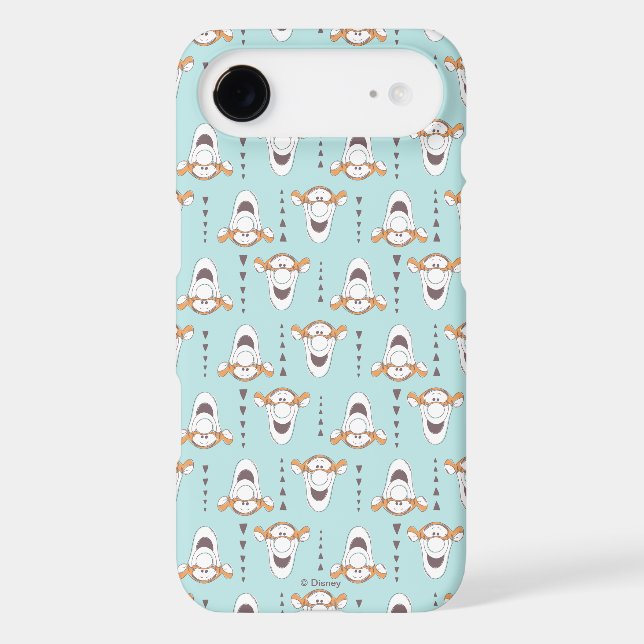 Winnie the Pooh | Tigger Triangle Pastel Pattern Case-Mate iPhone Case (Back)