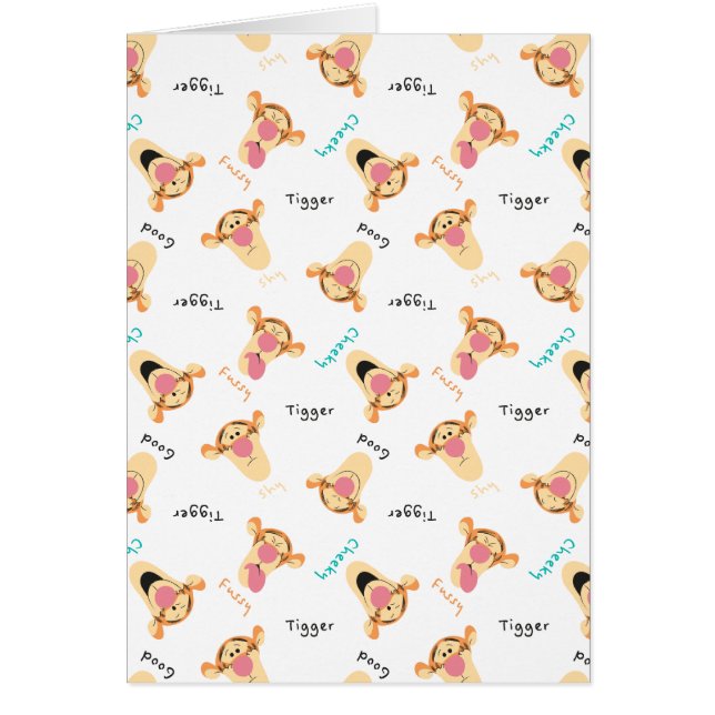 Winnie the Pooh | Tigger's Expressions Pattern (Front)