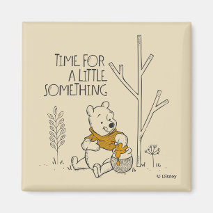 Winnie the Pooh   Time for a Little Something Magnet