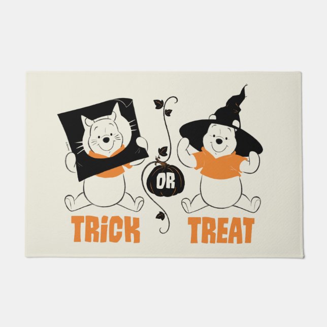 Winnie the Pooh | Trick or Treat Doormat (Front)