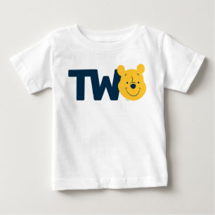 Winnie the Pooh   TWO - Second Birthday Baby T-Shirt