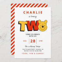 Winnie the Pooh - Two | Second Birthday 