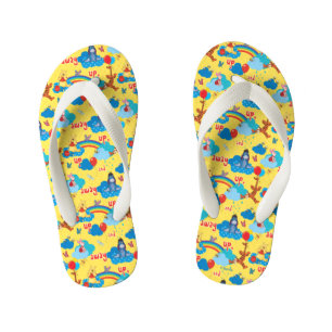 Winnie the Pooh   Up and Away Pattern Kid's Flip Flops