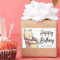 Winnie the Pooh Watercolor | Happy Birthday Gift