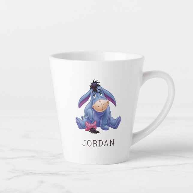 Winnie The Pooh's Eeyore Holding Tail Latte Mug (Right)