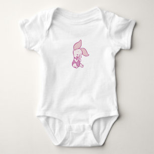 Winnie The Pooh's Piglet sitting Baby Bodysuit