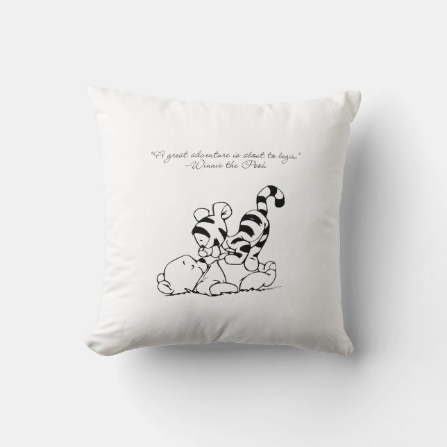 Winnie Throw Pillow (Front)
