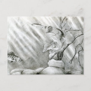 Winning art by  A. Steiger - Grade 10 Postcard