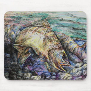 Winning Art By D. Lin  Grade 10 Mouse Pad