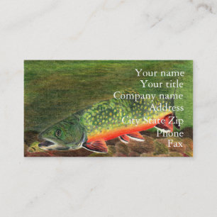 Winning art by R. Denisyuk - Grade 11 Business Card