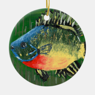 Winning art by  S. Darring - Grade 8 Ceramic Ornament