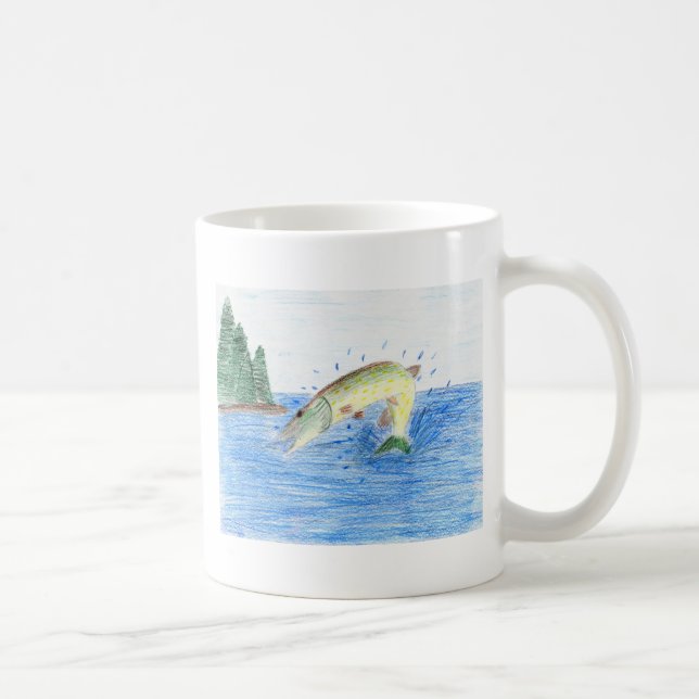 Winning artwork by C. Dahlen, Grade 7 Coffee Mug (Right)