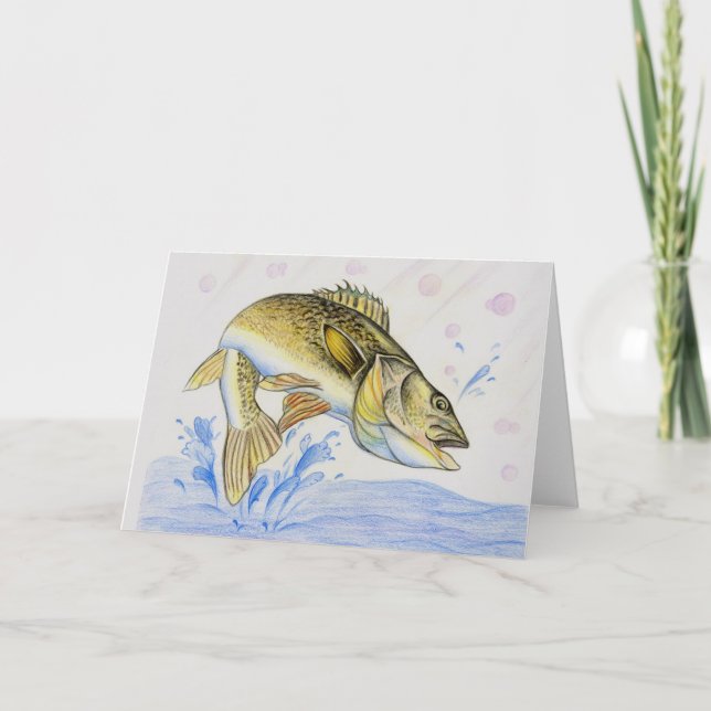 Winning artwork by G. Liu, Grade 6 Holiday Card (Front)