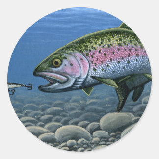 Winning artwork by S. Spradlin, Grade 12 Classic Round Sticker