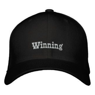 Winning Embroidered Hat