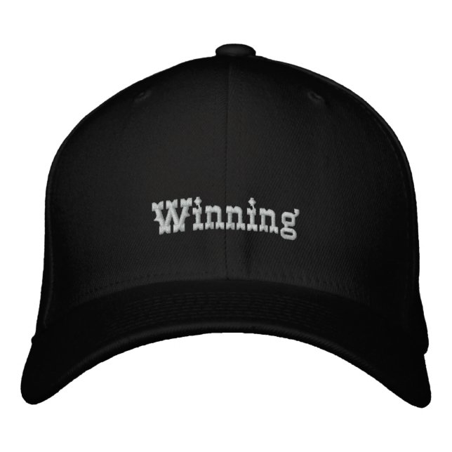Winning Embroidered Hat (Front)