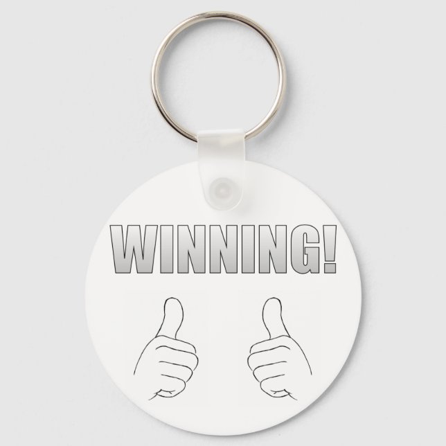 Winning! Keychain (Front)