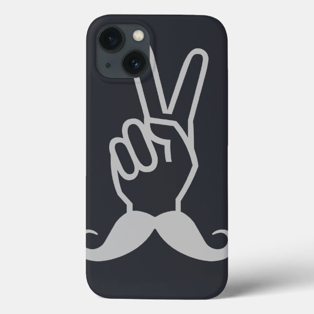 Winning Moustache custom cases (Back)