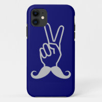 Winning Moustache custom colour iPhone case