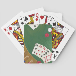 Winning Poker Hand Six Through Ten Playing Cards