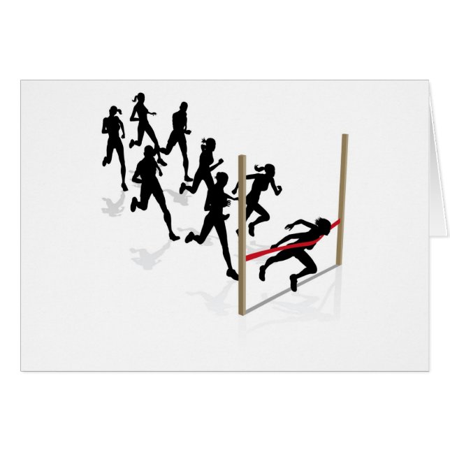 Winning the race (Front Horizontal)