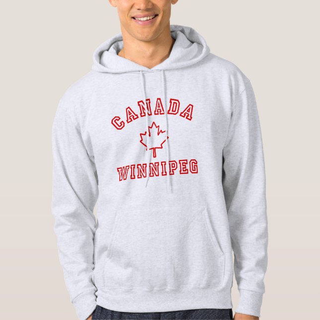 Winnipeg Canada Hoodie (Front)