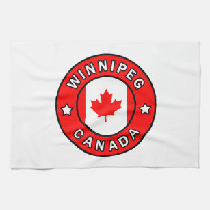 Winnipeg Canada Kitchen Towel