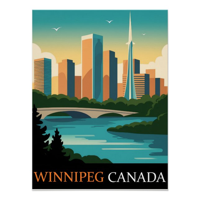 Winnipeg Canada Poster (Front)