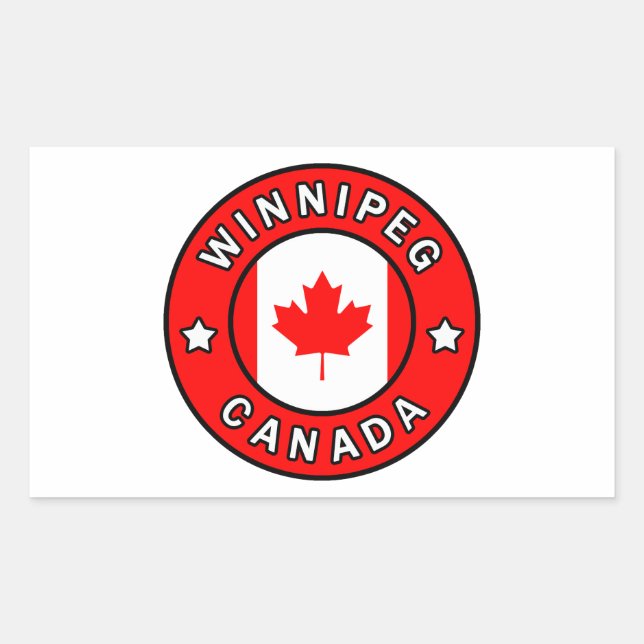 Winnipeg Canada Sticker (Front)