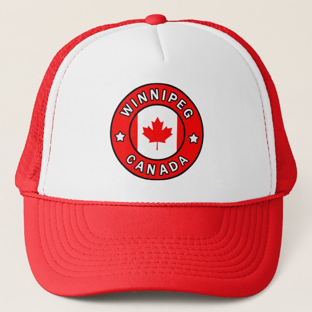 Winnipeg Canada Trucker Hat (Front)