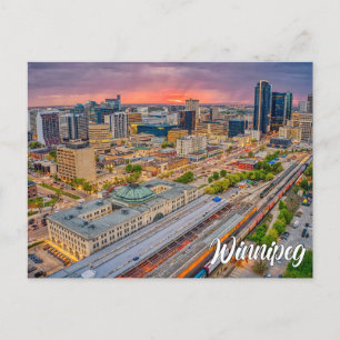 Winnipeg, Manitoba, Canada Postcard