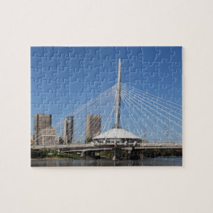 Winnipeg Provencher Bridge Jigsaw Puzzle