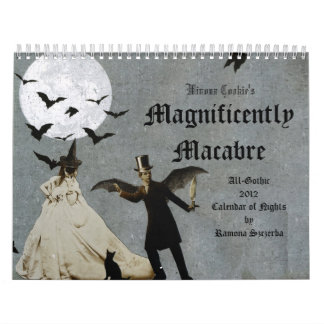 Winona Cookie's 2012 Magnificently Macabre Gothic Calendar
