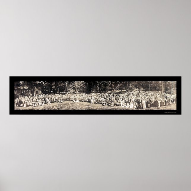 Winona Lake IN Bible Photo 1915 Poster (Front)
