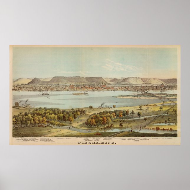 Winona, Minnesota Poster (Front)